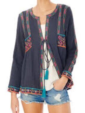 STAR MELA Anouk embroidered jacket NWT sz M